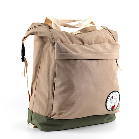 Khaki backpack