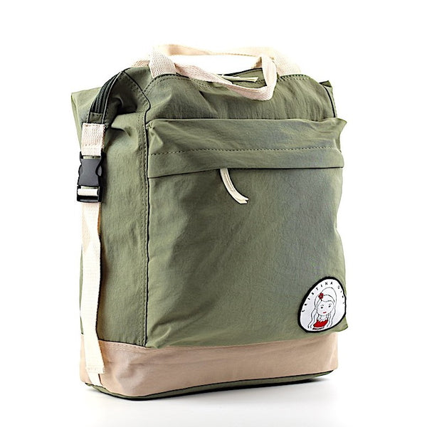 Khaki Green backpack