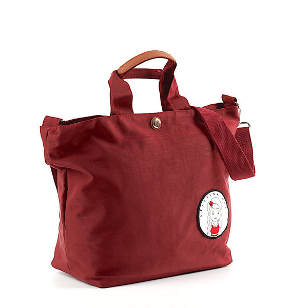 Maroon grab bag