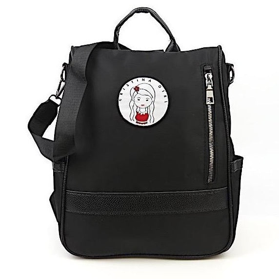 Mini backpack by Cristina Girl front view