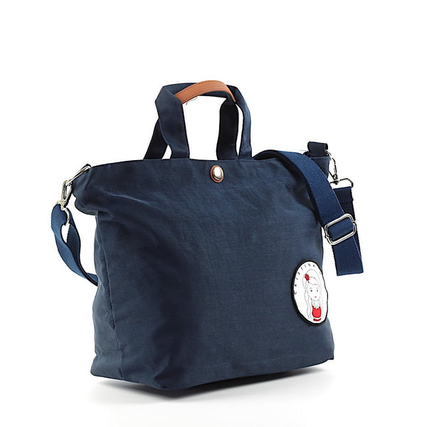 Navy colour grab bag