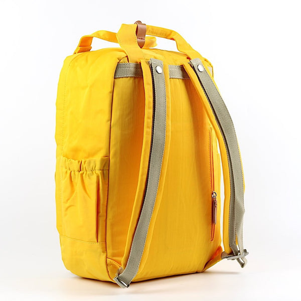 Yellow women's backpack