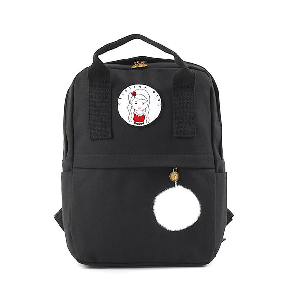 Black womens backpack