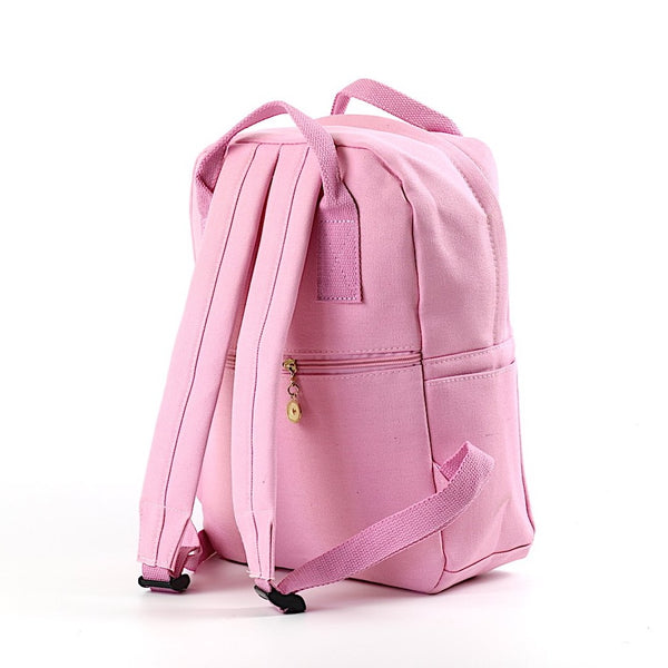 Pink womens backpack