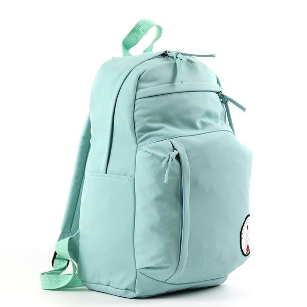 Light blue colour backpack for women