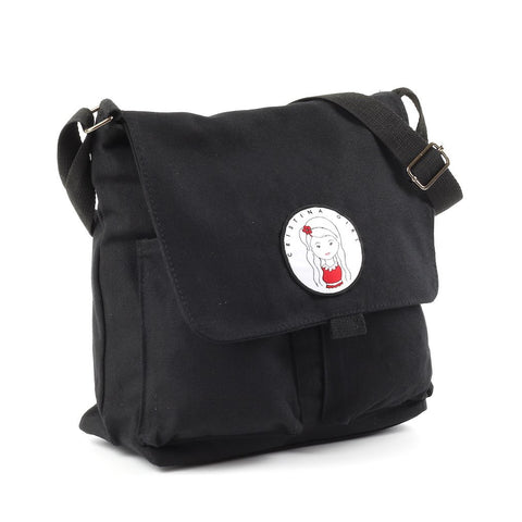 Black cross body bag