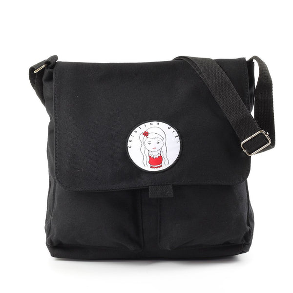 Black cross body bag
