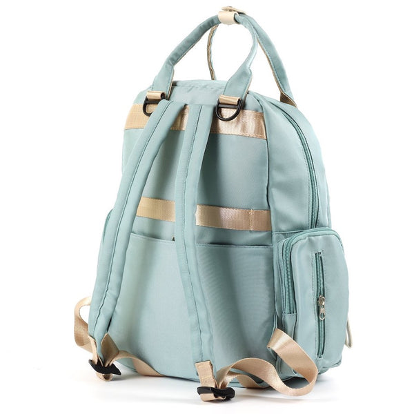 Light green backpack for women