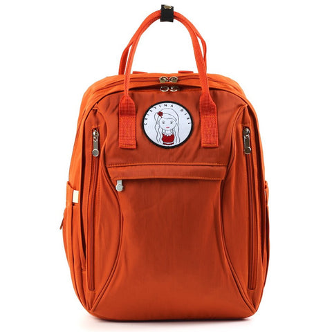 Cristina Girl backpack in Burnt Orange